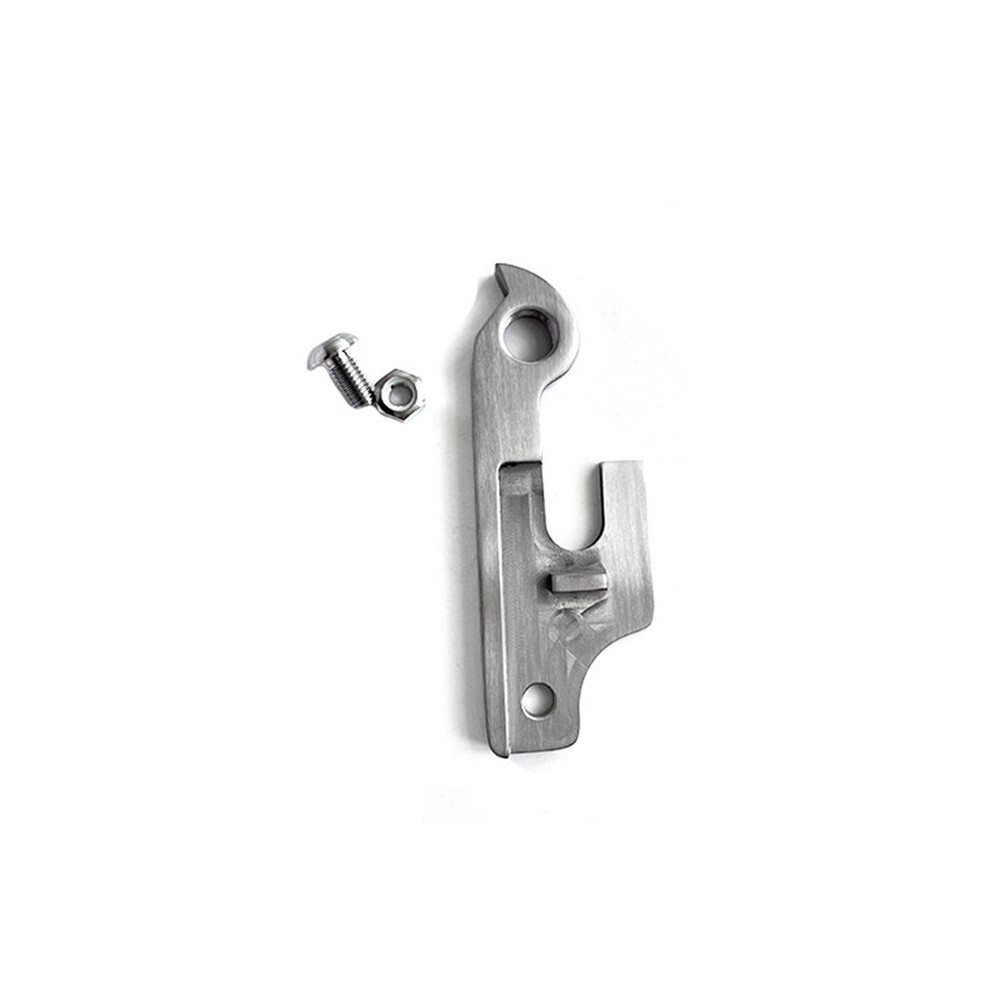 Titanium Bicycle Hanger Rear Hook Rear Derailleur For Folding Bike Parts Silver 6031417176266