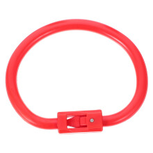 Durable Plastic Cattle Nose Ring with Secure Locking Design for Safe Farm Handling and Easy Installation