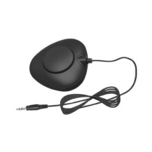 3.5mm Single Foot Pedal for Synthesizer and Drum Set, Compact Low Noise Design for Digital Piano