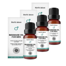 (3pcs) 1-3x Massage Oil For Men, Men's Body Moisturizing And Toning Body Massage Oil