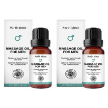 (2pcs) 1-3x Massage Oil For Men, Men's Body Moisturizing And Toning Body Massage Oil
