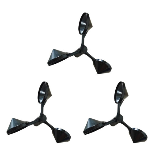 3X Anemometer Housing Wind Part Direction Indicator Shell 3-Cup Shell for Anemometer