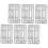 6Pcs Stainless Steel Eraser Shield Set for Artists Sketching and Drafting Precision Drawing Tools 1