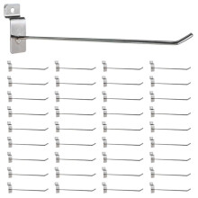 250 X Slatwall Single Hook Pin Shop Display Fitting Prong Hanger 200mm