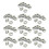 100Pcs 6800Z 10 X 19 X 5mm Single Row Shielded Deep   Bearing 1