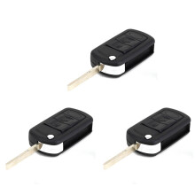 3X Pieghevoli Chiave 3 Tasti per Telecomando Sport