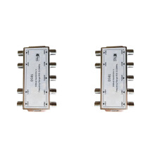 2X DS81 8 in One Satellite Signal DiSEqC LNB Receiver Multiswitch