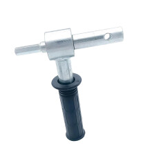 Ice Auger Drill Adapter 20mm Metal Converter for Ice Fishing, Precision Fit and Easy Installation