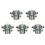 5X 200 Amp Heavy Duty High Current Power Performance Dubbla Batteriisolatorrelä Us 12V 1