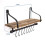 Coffee Wall Shelf, Kitchen Shelf With 8 Hooks, Mug Rack, Coffee Rack, Rustic Floating Storage Rack, Wall Decor_M 5