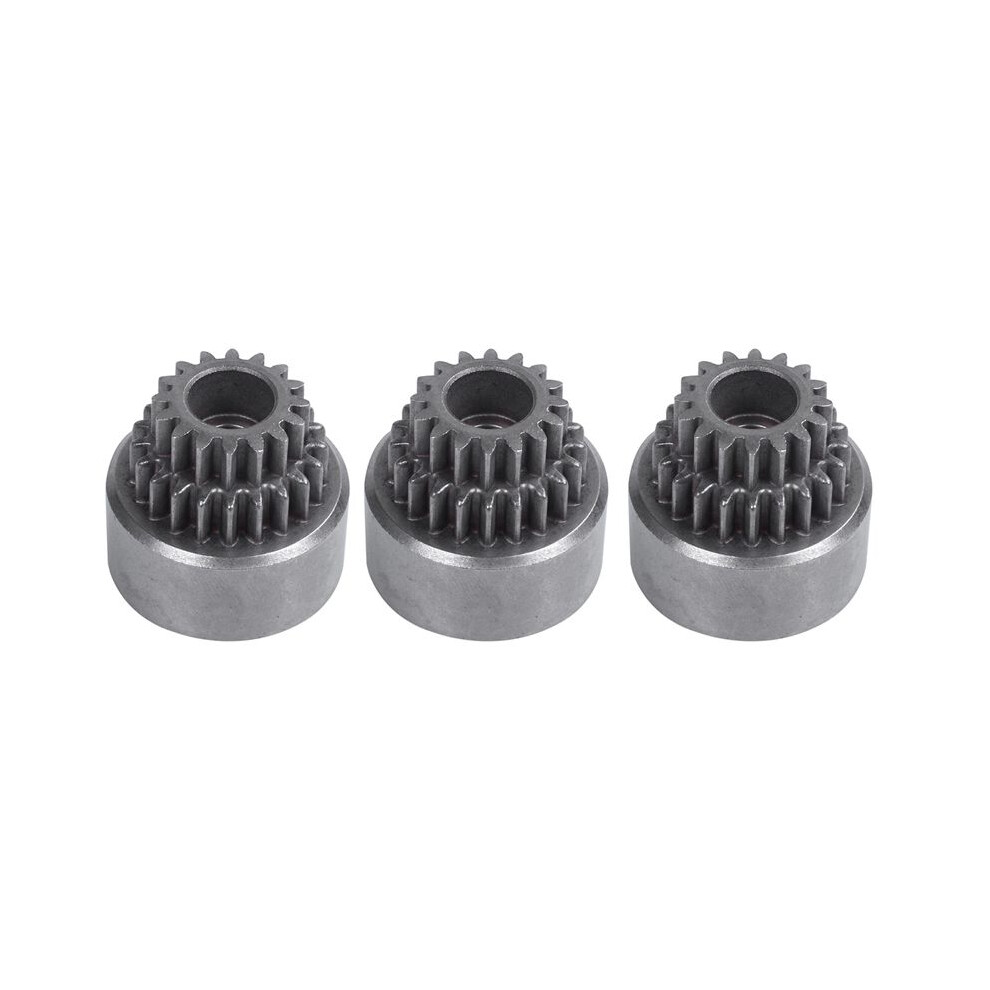 3X For Rc Hsp Clutch Bell(Double Gears) For Hsp 1:10 Nitro -Road Car Buggy 6034148798196