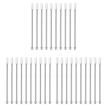 36Pcs Swizzle Sticks, Premium Stainless Steel Cocktail Beverage Drink Stirrer Stick, Reusable Stir Sticks for Bar