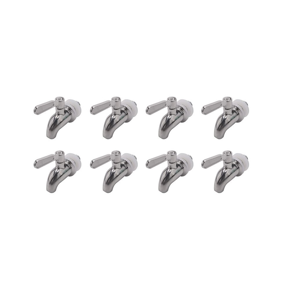 8X Stainless Steel Faucet Tap Draft Beer Faucet For Home Brew Fermenter Wine Draft Beer Juice Dispenser 6033267553280