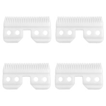 25 Teeth Coarse Cutter Clipper Replacement Ceramic Blade for Detachable 40 4 Pcs