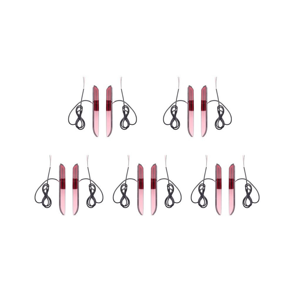 10X For Camry Sienna Avalon Rav4 Wish Fortuner Led Rear Bumper Fog Tail Brake Stop Light 6033081062098