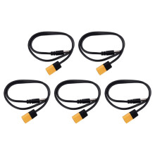 5X for Rc Xt60 Male to Dc5525 Male Power Cable for Ts100 Electronic Soldering Iron