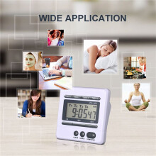 4X Digital Countdown Timer 4 Channel Count Down Kitchen Cooking Timer Clock