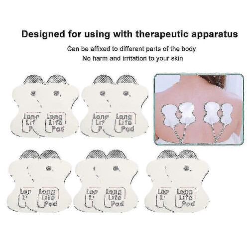 10x Electrode Replacement Pads Compatible With Omron Massagers Long Life Pad_M 2