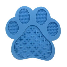 (Blue) Dog Lick Pad Dog Lick Mat Treat Distributing Mat Slow Treat Distributing Mat