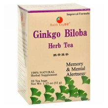 Health King Ginkgo Biloba Herb Tea, 20 bag (Pack of 1)