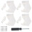 Clear Sliding Mirrored Door Latch for RV Camper Closet – Secure Lock, Durable Clear Design 1