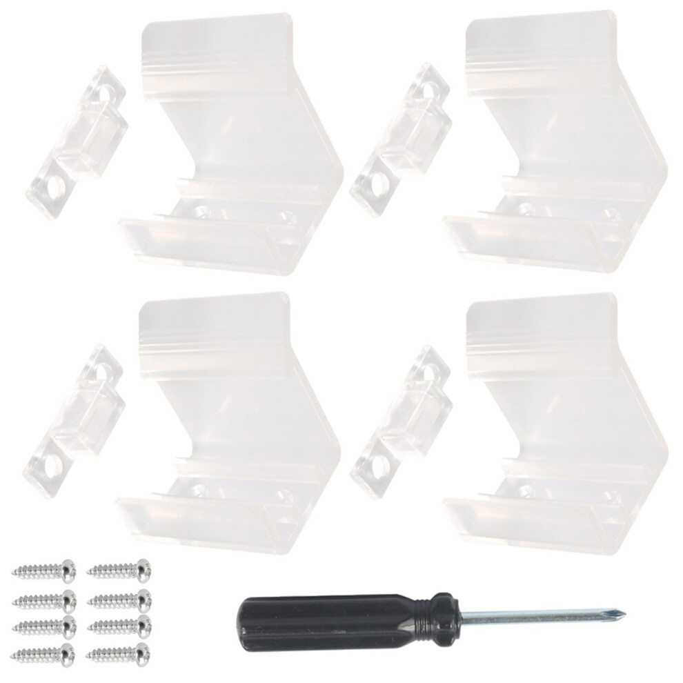 Clear Sliding Mirrored Door Latch For Rv Camper Closet Â Secure Lock, Durable Clear Design 9771547035084