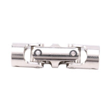 3X Rc Double Universal Joint Cardan Joint Gimbal Couplings with Screw,4x4Mm