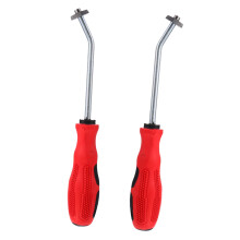 2pcs Tungsten Steel Grout Removal Tool Kit with Ergonomic Grip Caulking Scraper for Tile Cleaning