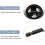 9 PCS 1/4 Polegadas Hex Hex Shank Keyless Drill Chuck Adaptador de Troca Rápida Brocas de Impacto, Acessórios para Ferramentas Elétricas 4