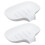 2 Silicone White Soap Dish, Self Draining Soap Holder, Soap Dish for Bathroom Shower Kitchen 1