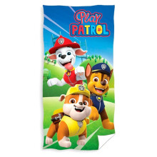 Paw Patrol katoenen strandlaken voor kinderen, snel drogend, zacht
