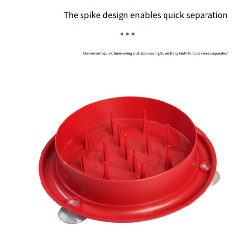 Chicken Shredder Tool for Kitchen, Fast Manual Operation, Consistent Shredding, Compact Storage 1