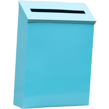 Decorative Wall Mounted Mailbox Rustproof Metal Post Box with Newspaper Holder Large Capacity for Home and Office Outdoor Use