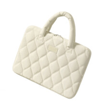 16 Inch Laptop Bag With Shockproof Design And Multiple-Beige