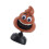 Whimsical Portable Table Fan Poop Shape Quiet Bladeless-Black 1