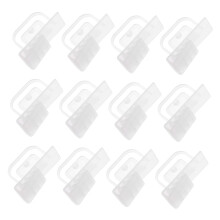 50pcs Plastic Shelf Label Holder Clips for Supermarket Shelves, Durable and Easy Clip Installation