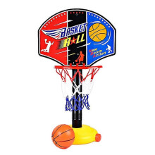 Kids Children Portable Basketball Hoops Set Stands Adjustable Height with Inflator Toys Outdoor Summer Garden