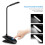 LED Reading Lamp Touch Sensor, USB Rechargeable Clip Light, 3Level Dimmable EyeCaring Gooseneck 2