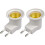 LED Lamp E27 Male Socket EU Type Plug Adapter Converter for Bulb Holder with On/Off Button (White2) 1