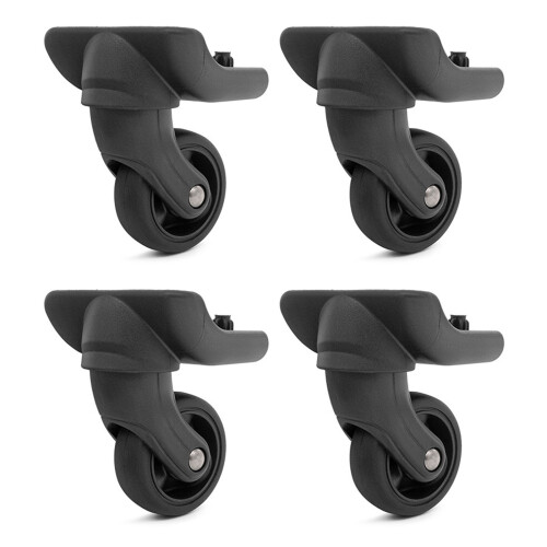 4Pcs Practical Quiet Wheels For Suitcases Easy To Install