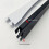 Metal Shelf Bracket Vertical Hole Plate Rack Strong-Black 40 cm 4