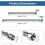 4Pcs Flexible Braided Water Supply Lines 3/8Inch Extension 4