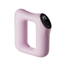 (Pink) Full-Body Fascia Ring,Fascia Gun Massage Ring With Belt For Fat Burning&Shaping