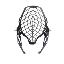 Motorcycle Headlight Guard for Suzuki DL650 20172020, Aluminum Grill Protector Cover Black