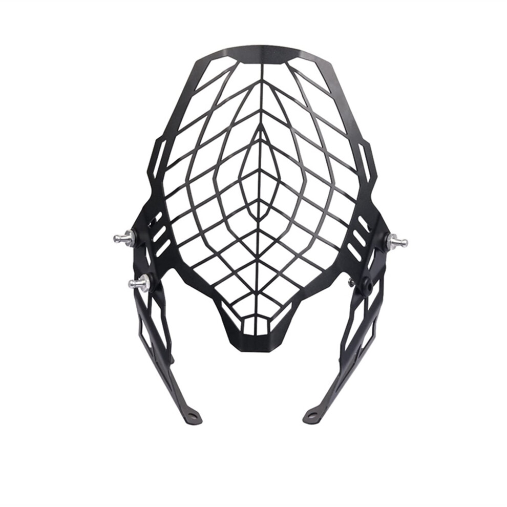 Motorcycle Headlight Guard For Suzuki Dl650 20172020, Aluminum Grill Protector Cover Black 9351714661539