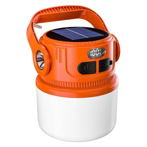 Solar Powered Outdoor Camping Light Long Battery Life Strong Light