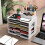 Ruimtebesparende PVC bureau-maporganizer met-vierde verdieping 3