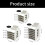 Ruimtebesparende PVC bureau-maporganizer met-vierde verdieping 4