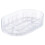 Clear Rotating Refrigerator Organizers With Removable-Clear 1