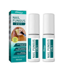 2pcs ANTI FUNGAL NAIL TREATMENT REPAIR LIQUID INFECTION ANTIBACTERIAL TOE FINGER NAIL